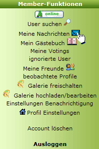Meine User-Mailbox / Nachrichten lesen